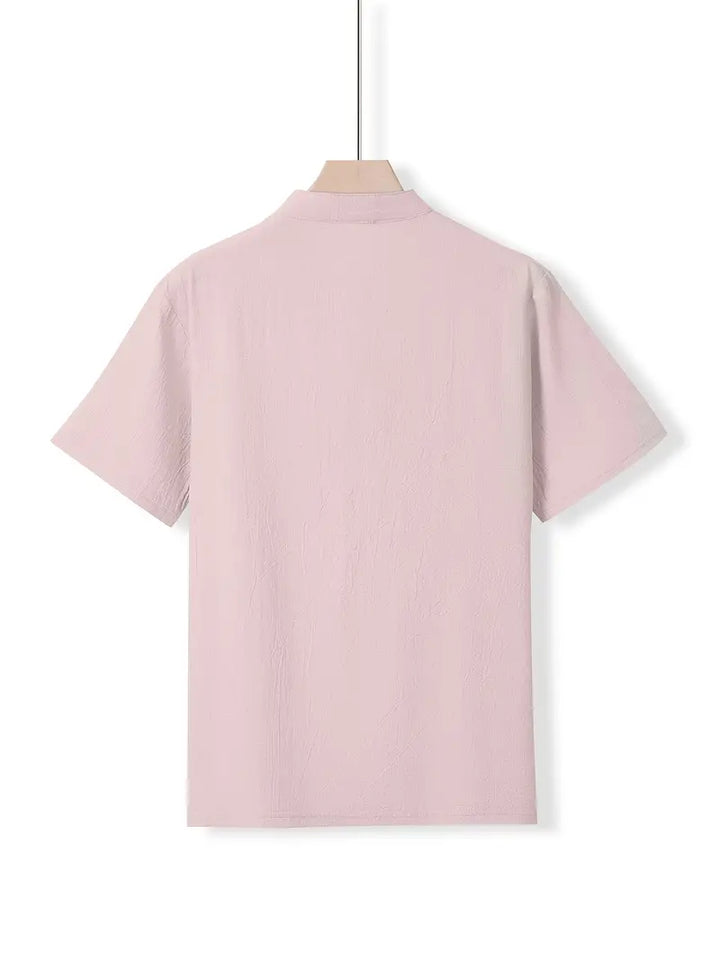 Vaughn - Elegancka Koszula Z Krótkim Rękawem