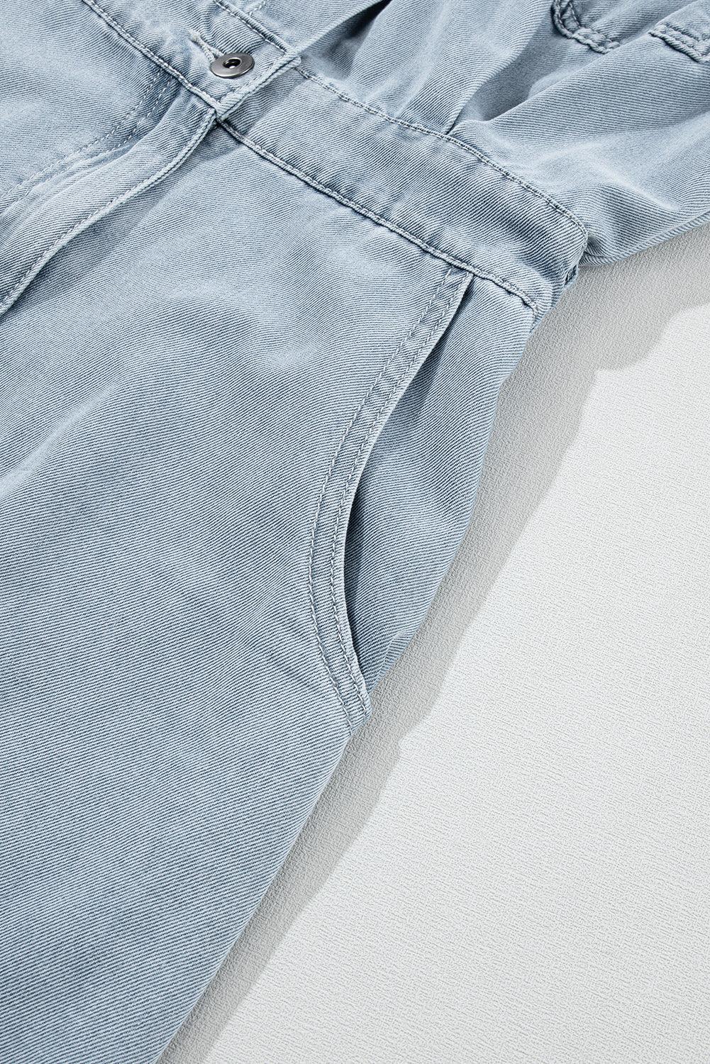 Brygida – Elegancka Sukienka Jeansowa
