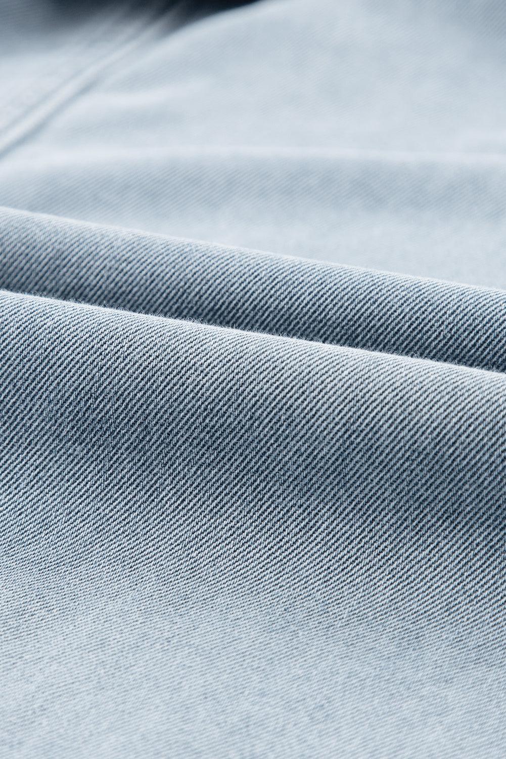 Brygida – Elegancka Sukienka Jeansowa
