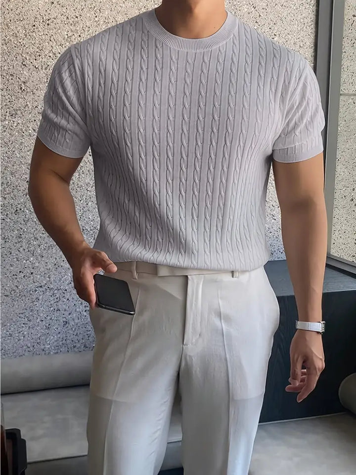 Kiril - Elegancki Sweter Z Dzianiny