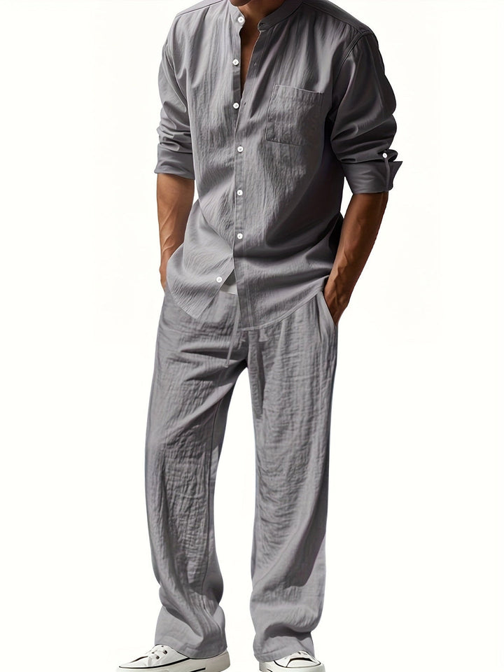Baltasar – Casual Lniany Zestaw