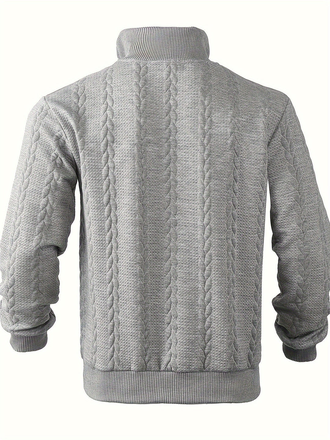 Caleb – Sweter z Zamkiem w Stylu Vintage