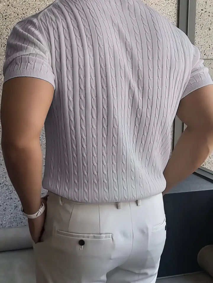 Kiril - Elegancki Sweter Z Dzianiny