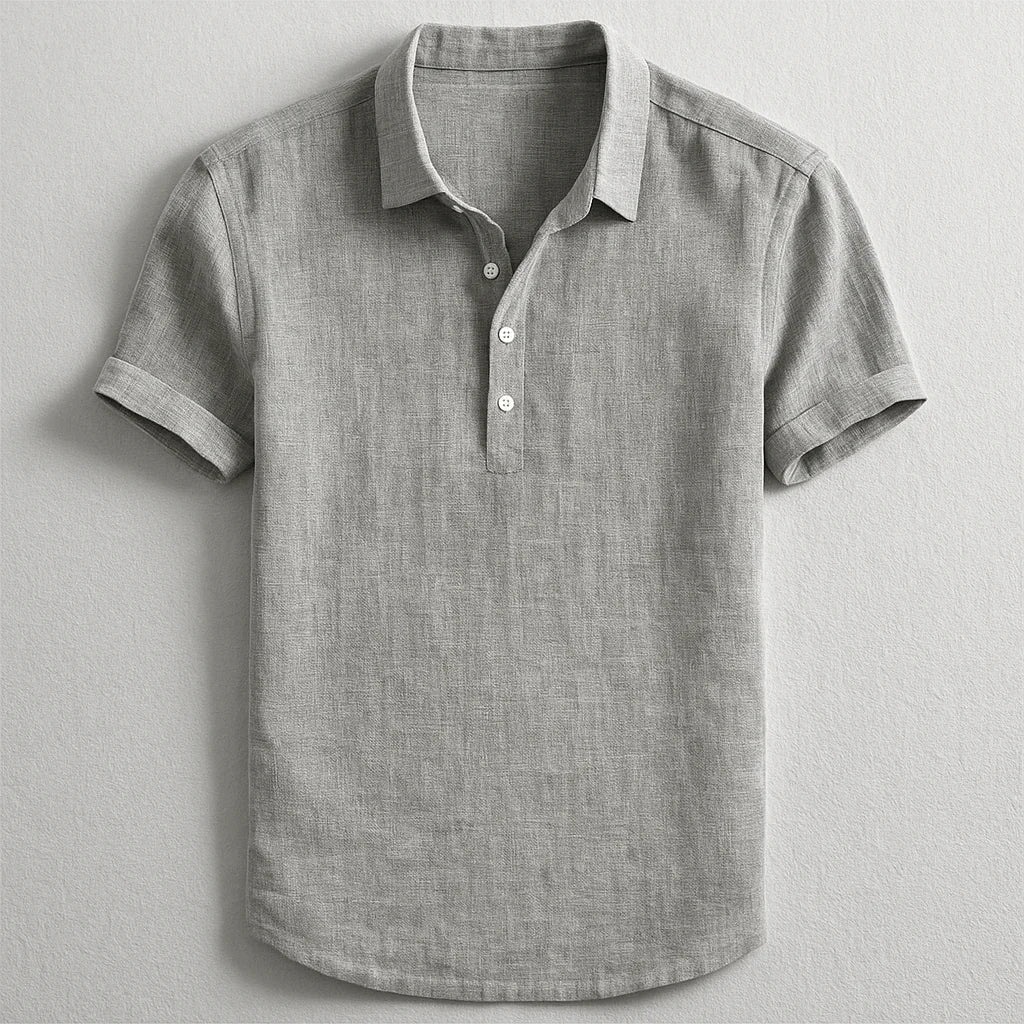 Raymond - Modna Koszulka Polo z lnu