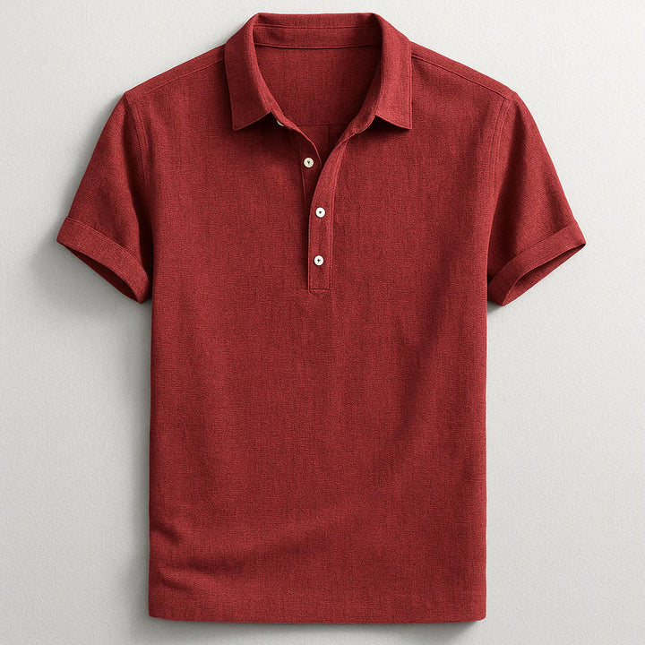 Raymond - Modna Koszulka Polo z lnu