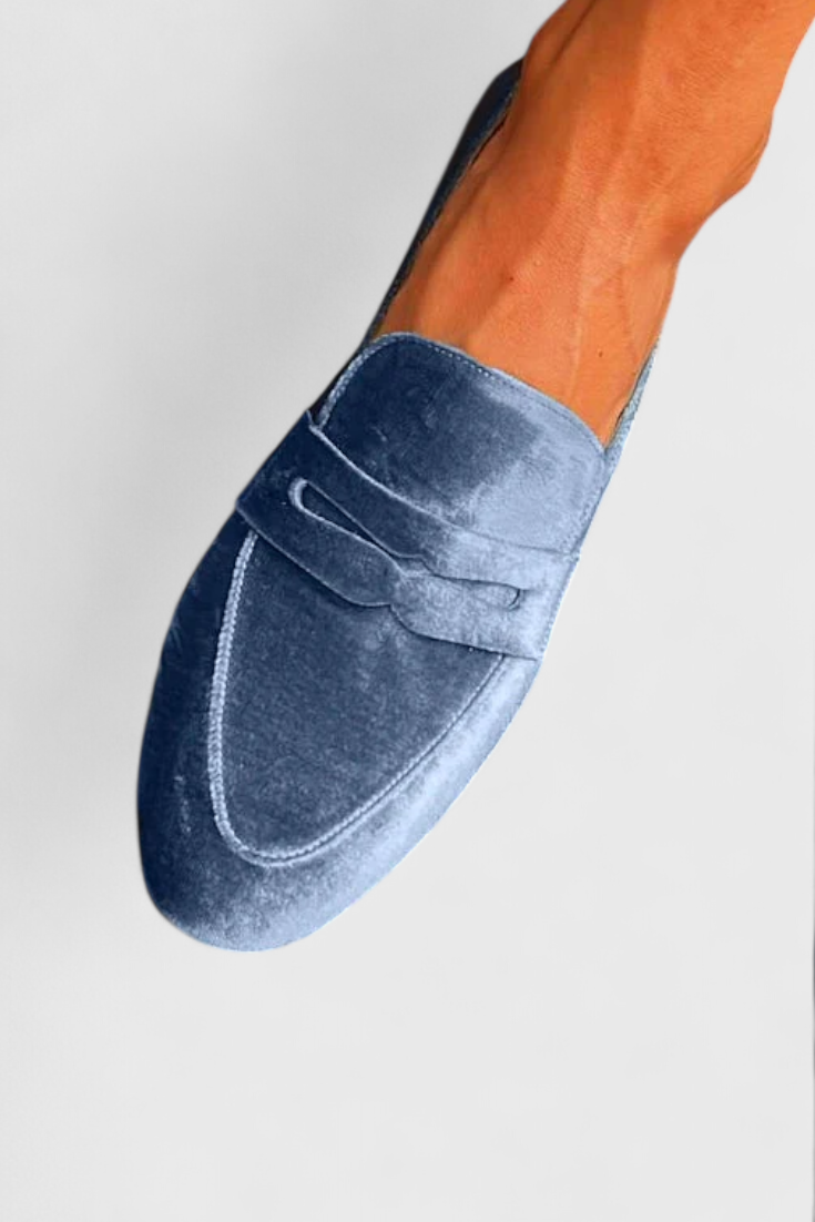 Navarro – Eleganckie Mokasyny z Patchworkowym Wzorem