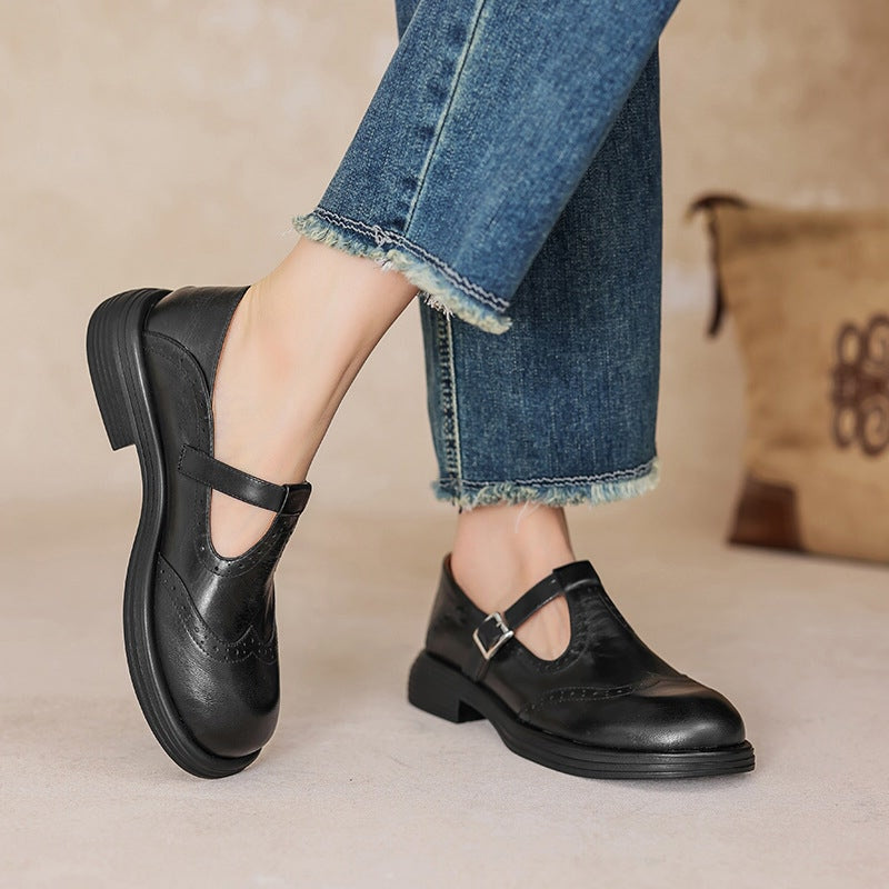 Zayana - Eleganckie Skórzane Buty