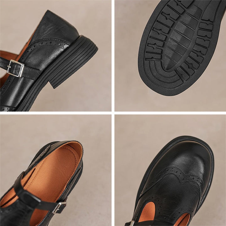 Zayana - Eleganckie Skórzane Buty