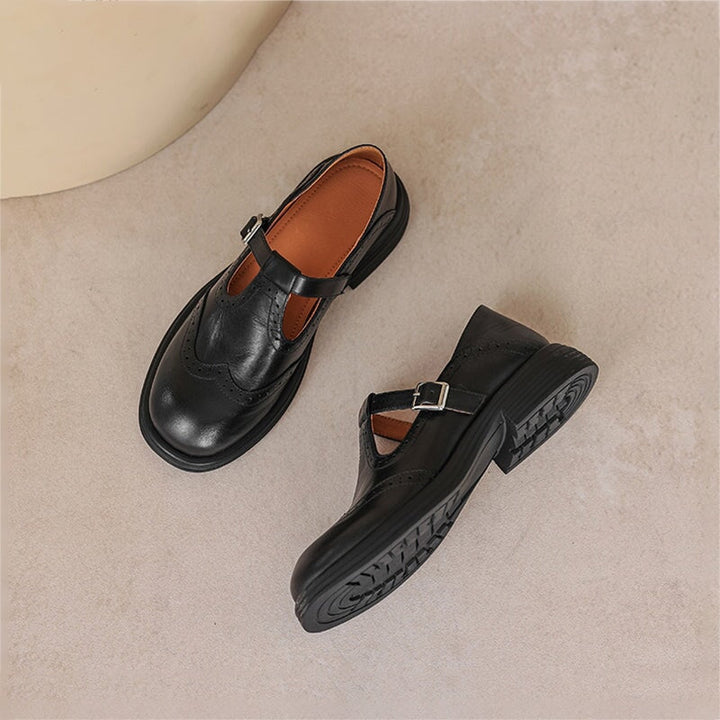 Zayana - Eleganckie Skórzane Buty