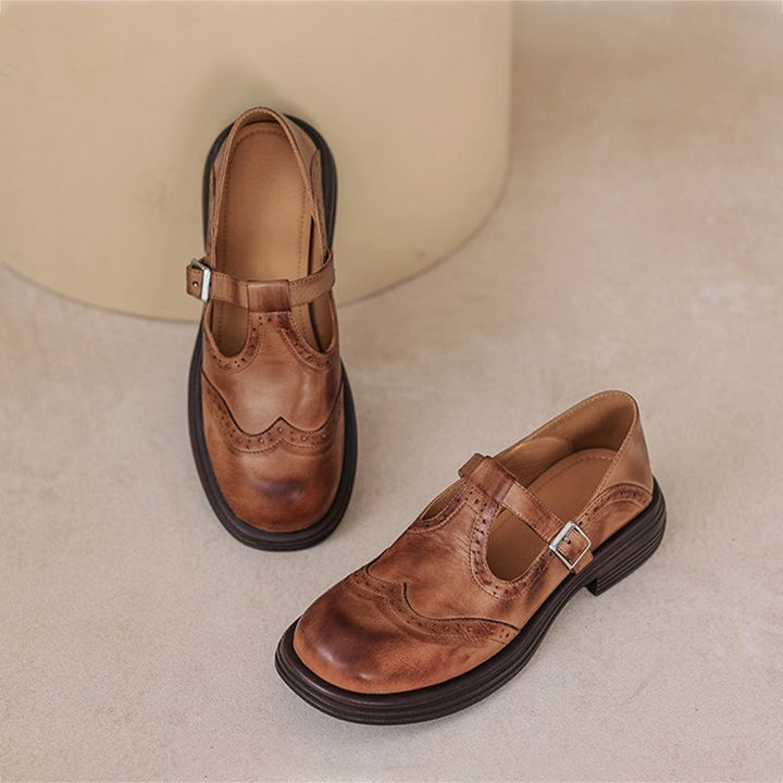 Zayana - Eleganckie Skórzane Buty