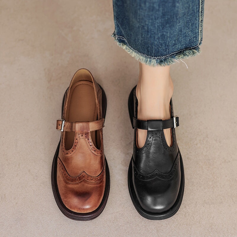 Zayana - Eleganckie Skórzane Buty
