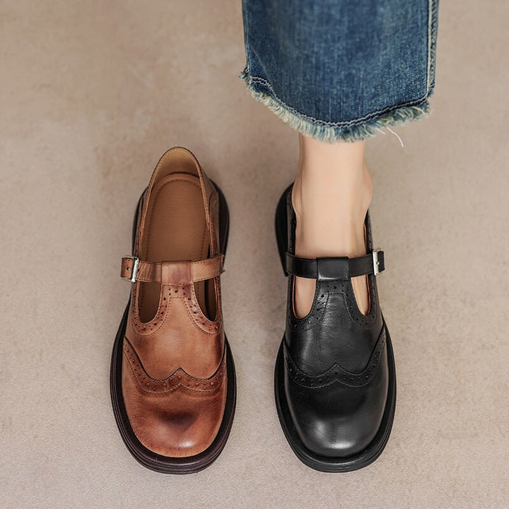 Zayana - Eleganckie Skórzane Buty