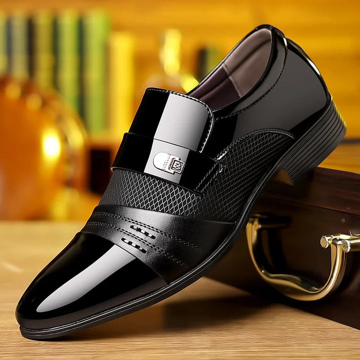 Vicente - Błyszczące Buty Wizytowe Premium