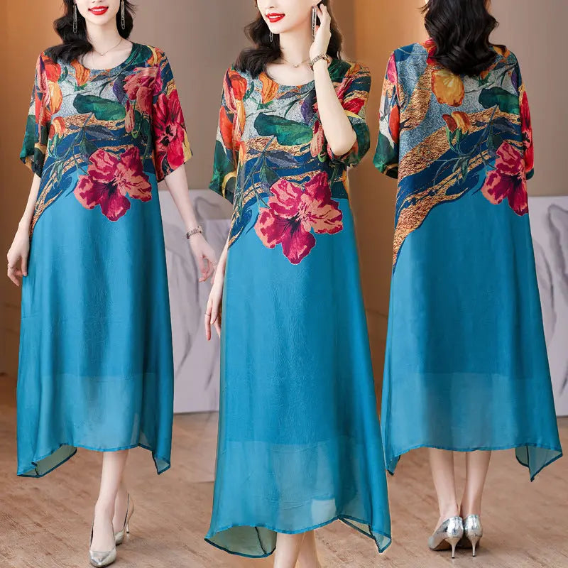 Debby – Elegancka Sukienka w Kwiatowy Wzór