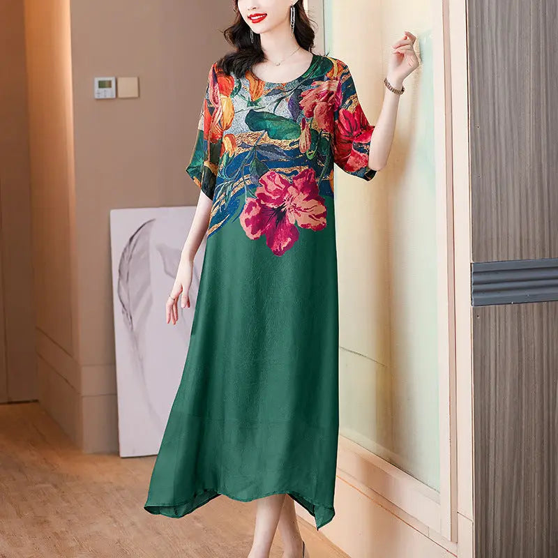 Debby – Elegancka Sukienka w Kwiatowy Wzór