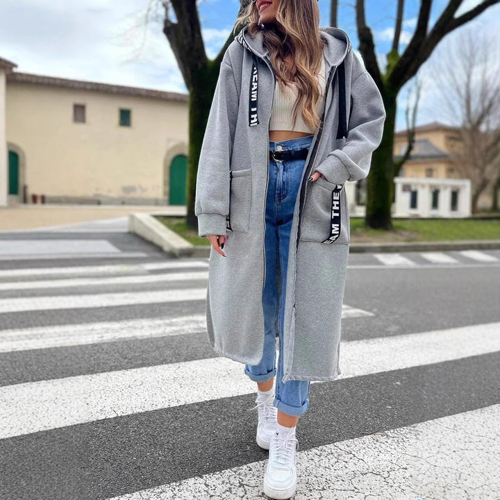 Aleixo – Elegancka Bluza z Długim Kapturem Bluza