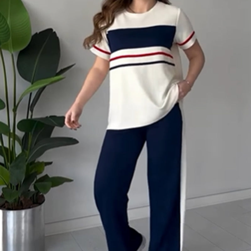 Bryaska – Zestaw Casualowy Składający Się z T-shirtu I Spodni