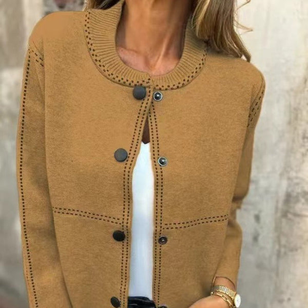 Eleanor – Kardigan z Zapięciem na Guziki
