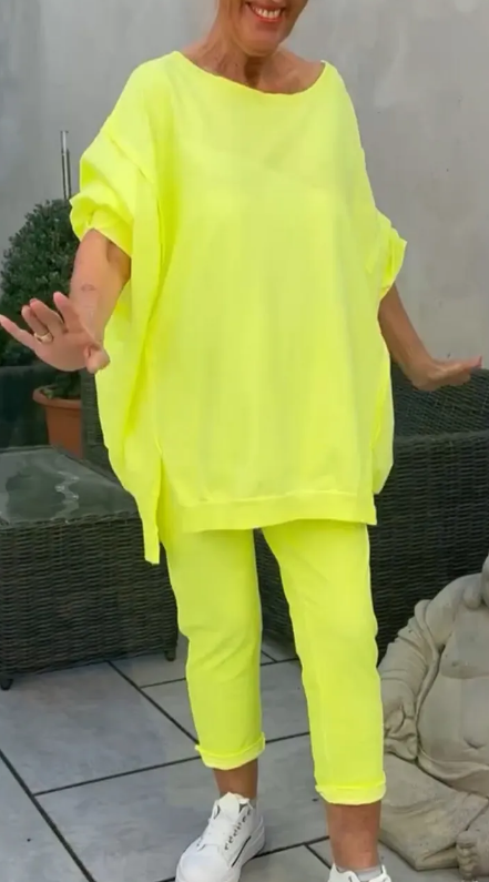 Esmaria - Dwuczęściowy Zestaw Casualowy