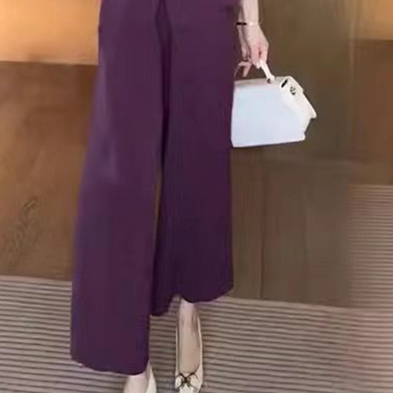 Eseniya - Elegancki Dwuczęściowy Zestaw Z Krótkim Rękawem