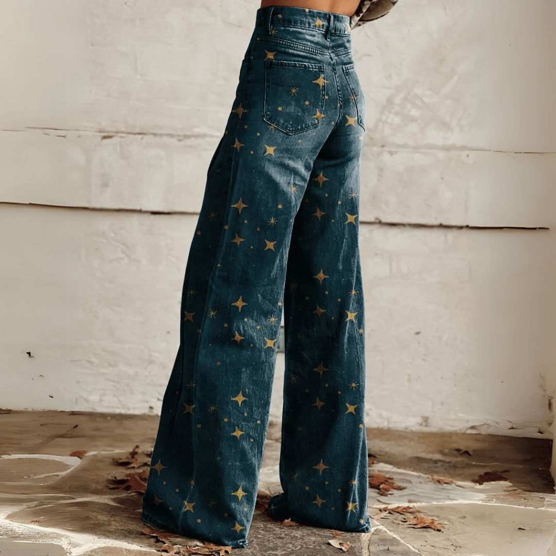 Mariola - Spodnie w Stylu Vintage Boho