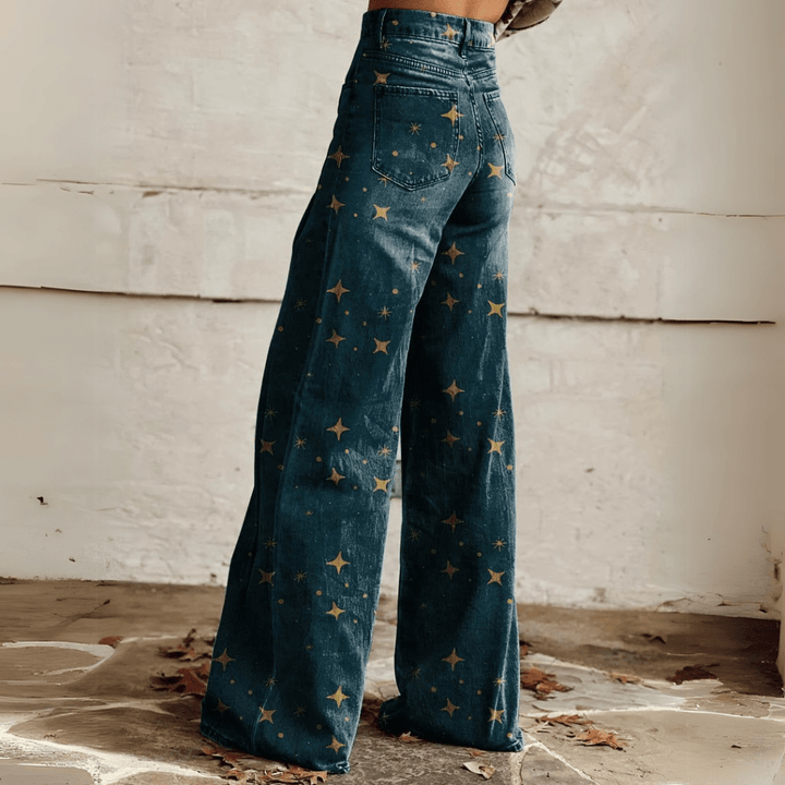 Mariola - Spodnie w Stylu Vintage Boho
